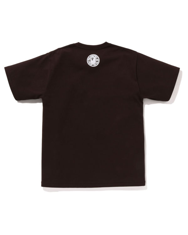 T Shirts Bape General Kabuto Homme Marron | QHBSU0963