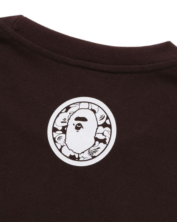 T Shirts Bape General Kabuto Homme Marron | QHBSU0963