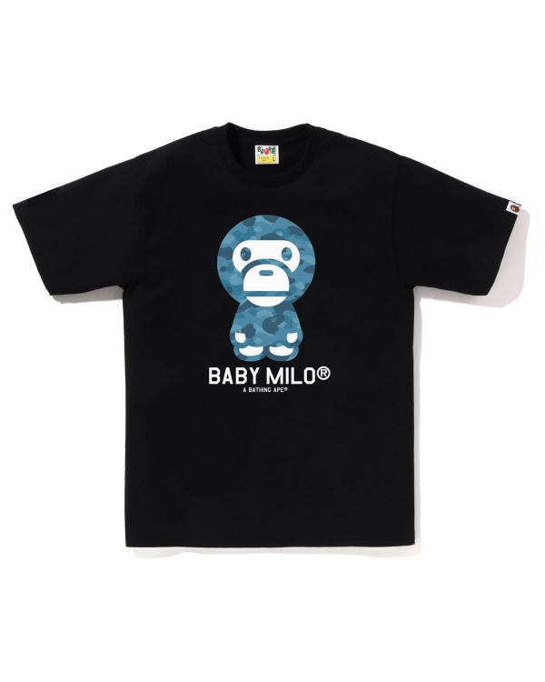 T Shirts Bape Honeycomb Camo Milo Homme Noir | ZDWRY3059