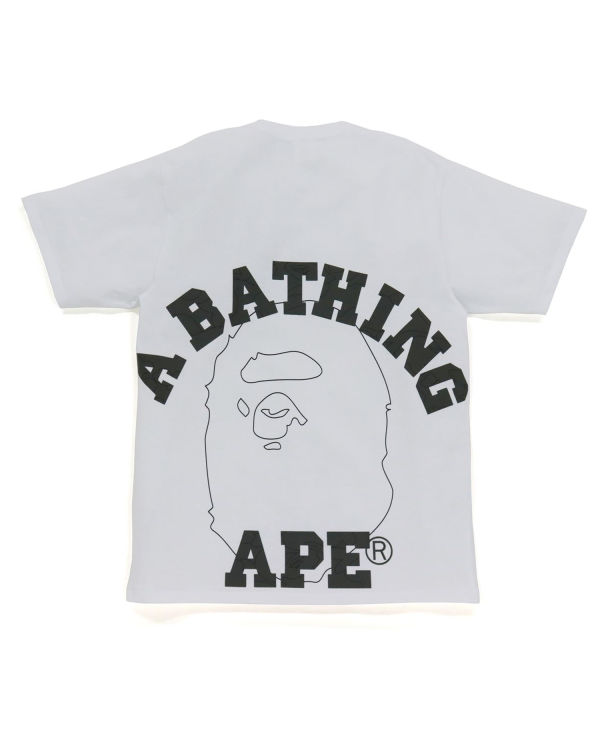 T Shirts Bape Line 1st Camo Face Homme Blanche | ZBJKN4185