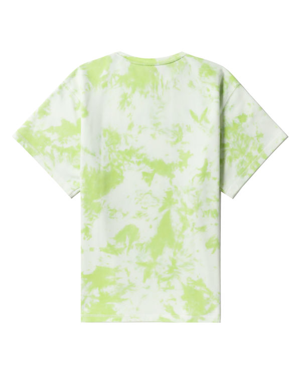 T Shirts Bape Logo-dye Femme Vert Clair | XVYQJ9074