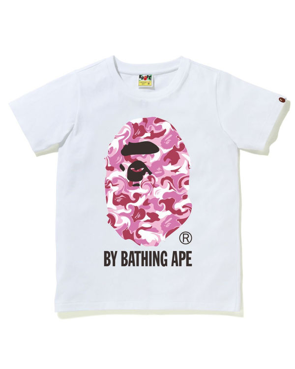 T Shirts Bape Marble Camo Femme Blanche | VHGYS6987