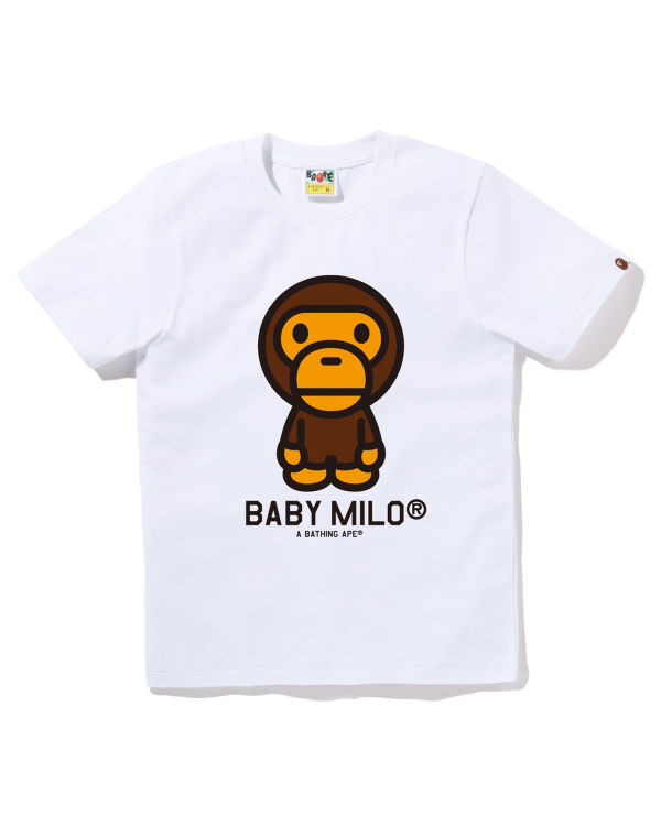 T Shirts Bape Milo Femme Blanche | DPXNQ6821