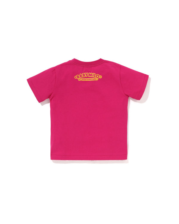 T Shirts Bape Milo Fishing Print Enfant Rose | GLIFD1647