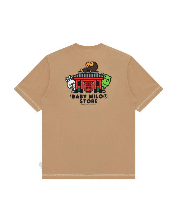 T Shirts Bape Milo Homme Beige | CKRLU0927