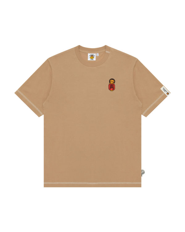 T Shirts Bape Milo Homme Beige | CKRLU0927