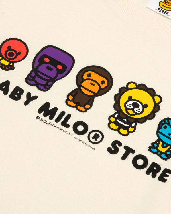 T Shirts Bape Milo Homme Blanche | MYPHT7039