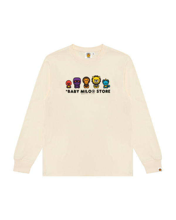 T Shirts Bape Milo Homme Blanche | MYPHT7039