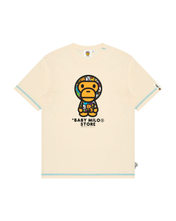 T Shirts Bape Milo Homme Blanche | PUJRV0427