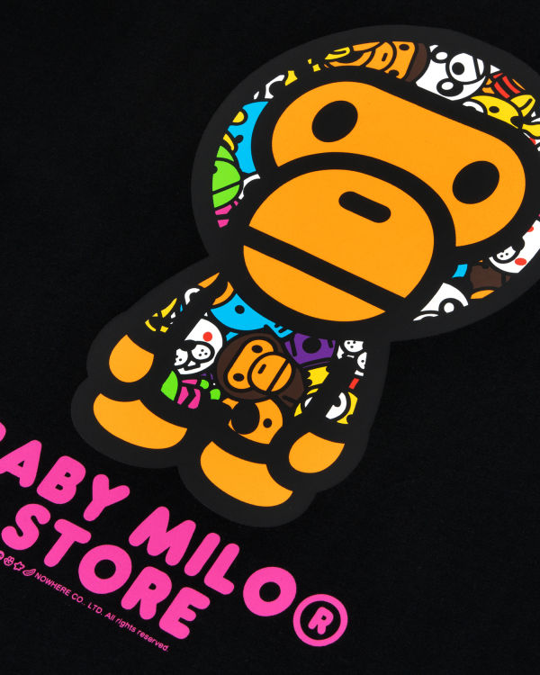 T Shirts Bape Milo Homme Noir | PADOJ8356