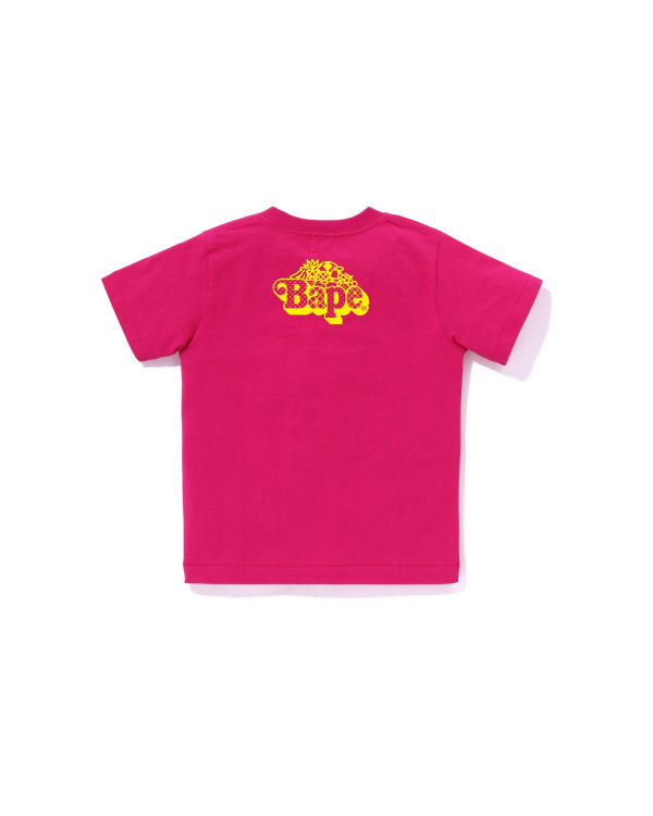 T Shirts Bape Milo Mixed Fruit #1 Enfant Rose | MINFS4132