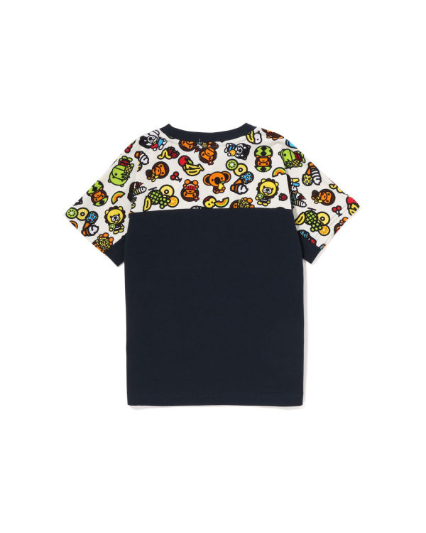 T Shirts Bape Milo Mixed Fruit Enfant Bleu Marine Bleu | UYZEW5483