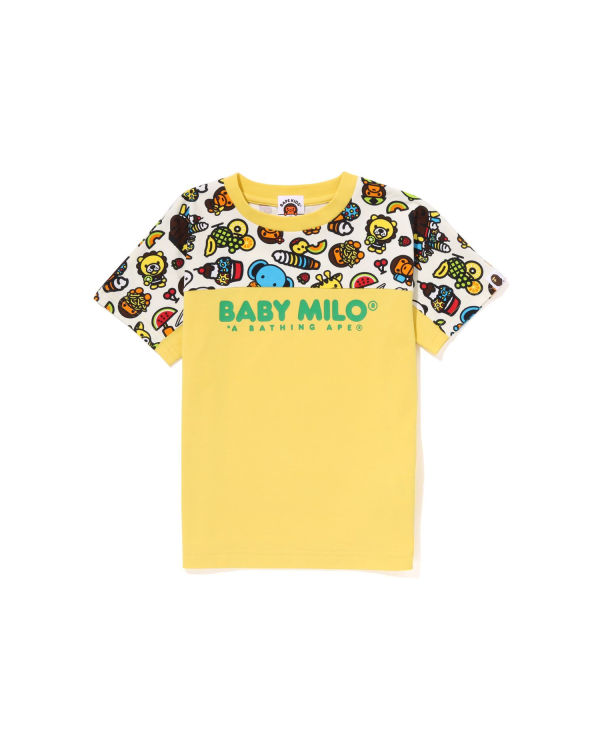 T Shirts Bape Milo Mixed Fruit Enfant Jaune | RLUQF1364