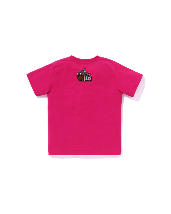 T Shirts Bape Milo Mixed Fruit Milo & Lisa Enfant Rose | ISAWV5427