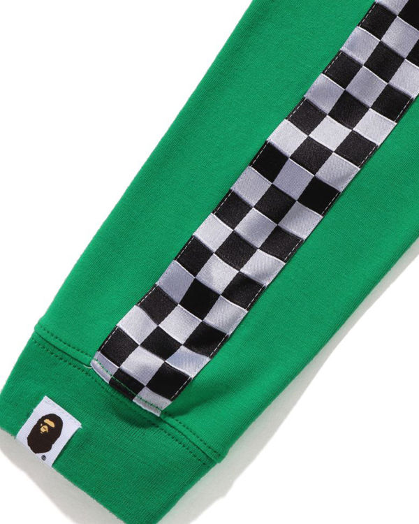 T Shirts Bape Milo Racing Layered Enfant Paon Vert | GBTWF4576