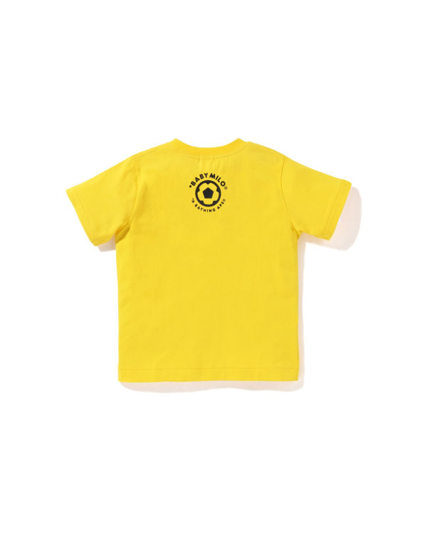 T Shirts Bape Milo Soccer Enfant Jaune | XWSQG8796