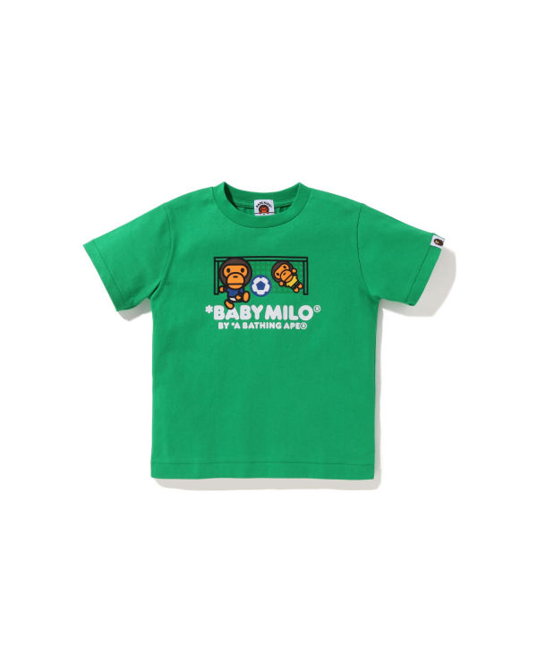 T Shirts Bape Milo Soccer Enfant Turquoise | XBKUC2967