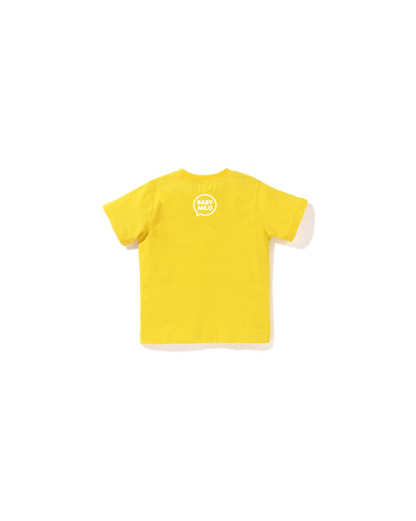 T Shirts Bape Milo Speech Balloon #4 Enfant Jaune | HBKXZ2658