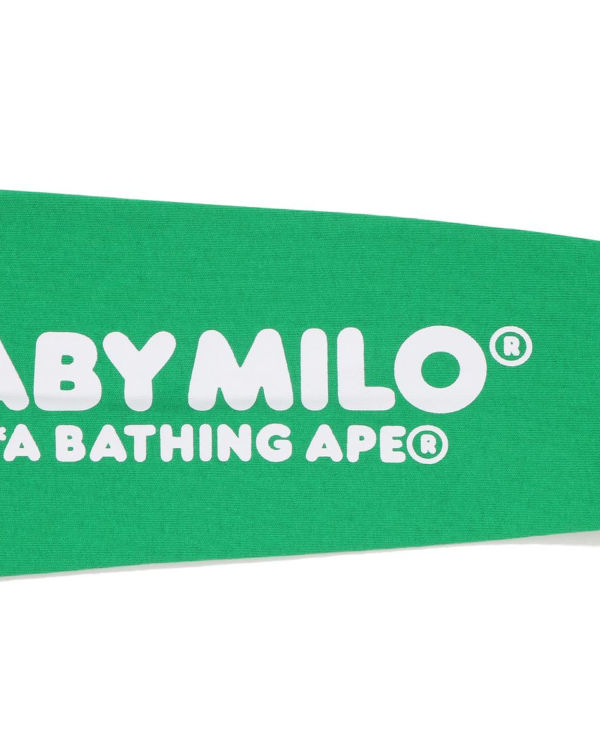 T Shirts Bape Milo Speech Balloon L/S #3 Enfant Menthe | LWBXE4921