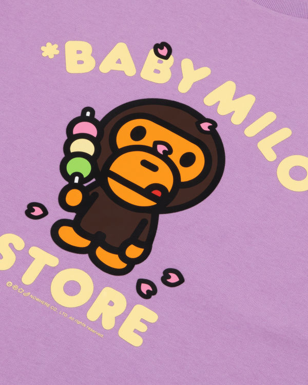 T Shirts Bape Milo boxy fit Femme Violette | SPRJY2986