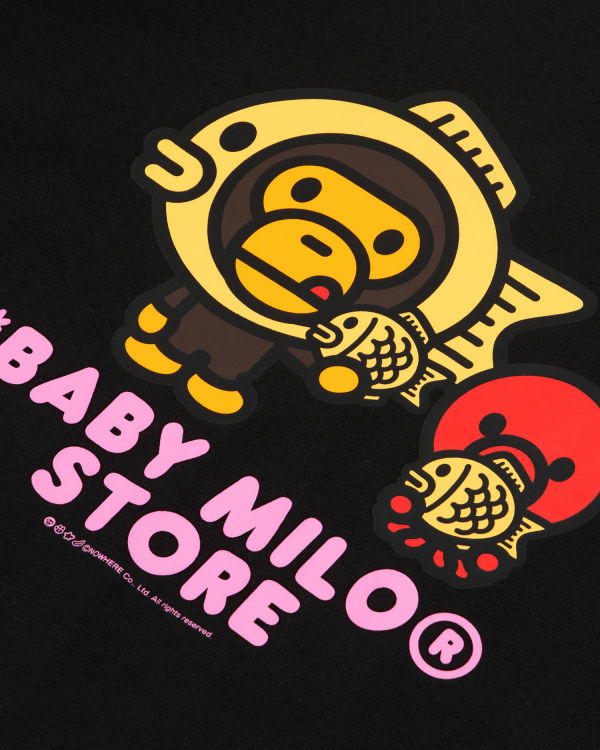 T Shirts Bape Milo graphic Femme Noir | HRGEZ1657