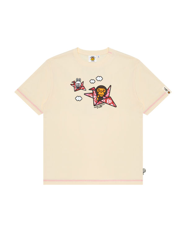 T Shirts Bape Milo print Homme Blanche | MXGZS7340