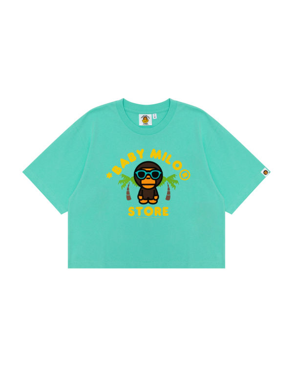 T Shirts Bape Milo printed Femme Menthe | PKJWG1923