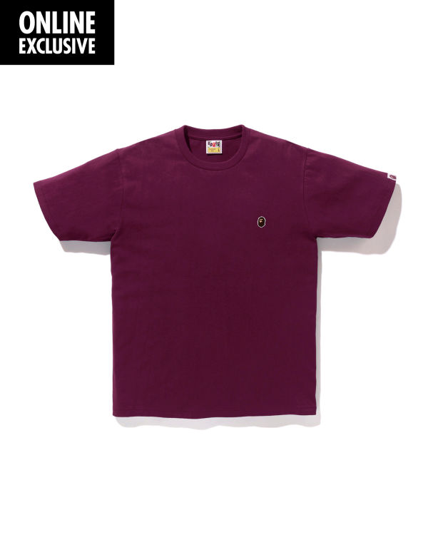 T Shirts Bape One Point Homme Violette Foncé | WPROH3971