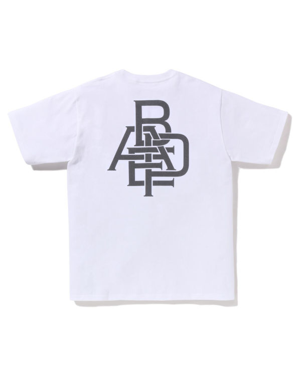 T Shirts Bape Pigment Logo Homme Blanche | AVISE1607