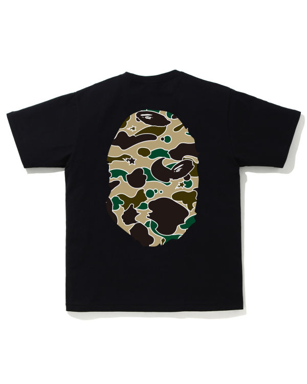 T Shirts Bape STA Camo Big Ape Head Homme Noir | XTGDP6721