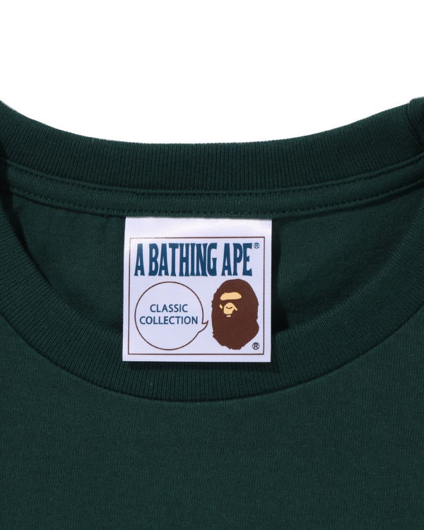 T Shirts Bape Shadow L/S Homme Vert | XTVBZ2134