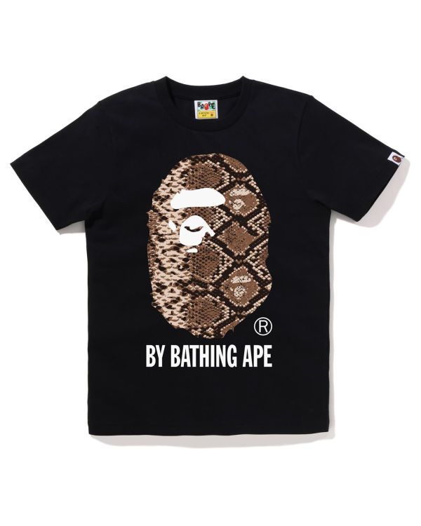 T Shirts Bape Snake By Bathing Ape Femme Noir | DNJQR6982