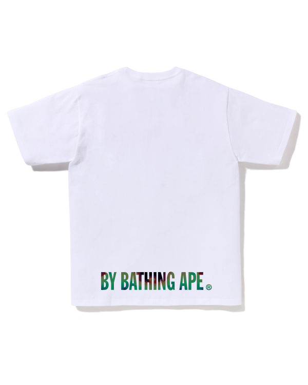 T Shirts Bape Thermography Ape Face Homme Blanche | APUHK4965