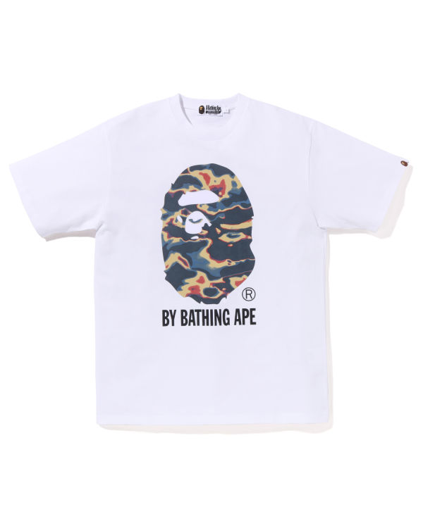 T Shirts Bape Thermography by Bathing Ape Homme Blanche | KQLIT8430