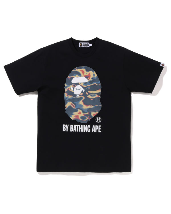 T Shirts Bape Thermography by Bathing Ape Homme Noir | LOMIU4382