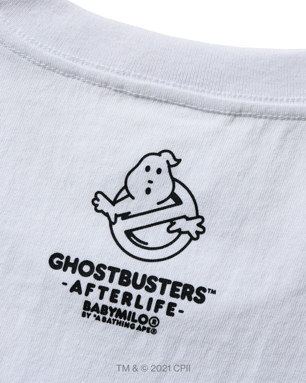 T Shirts Bape X Ghostbusters Camo College Homme Blanche | JMUZH0423