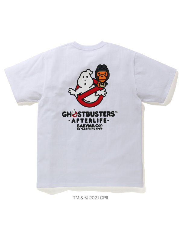 T Shirts Bape X Ghostbusters Milo Homme Blanche | XYRJI5897