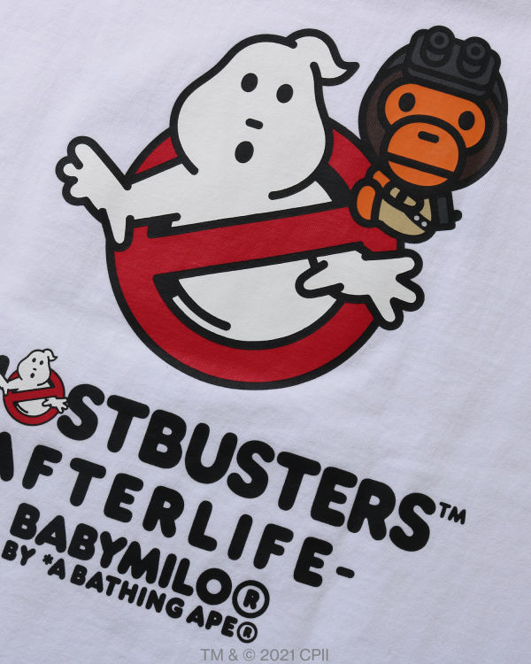 T Shirts Bape X Ghostbusters Milo Homme Blanche | XYRJI5897