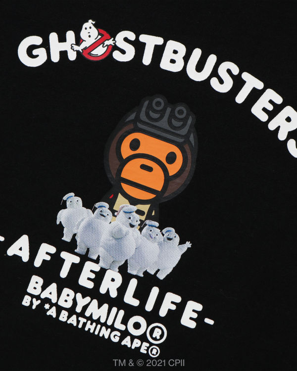 T Shirts Bape X Ghostbusters Milo Long Sleeve Enfant Noir | BTCEA8574