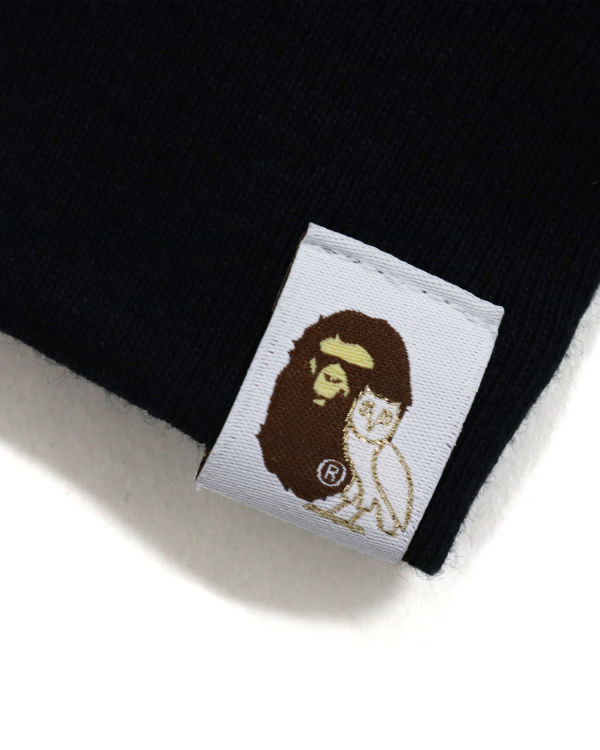 T Shirts Bape X OVO Long Sleeve Homme Noir | RZFCN6534