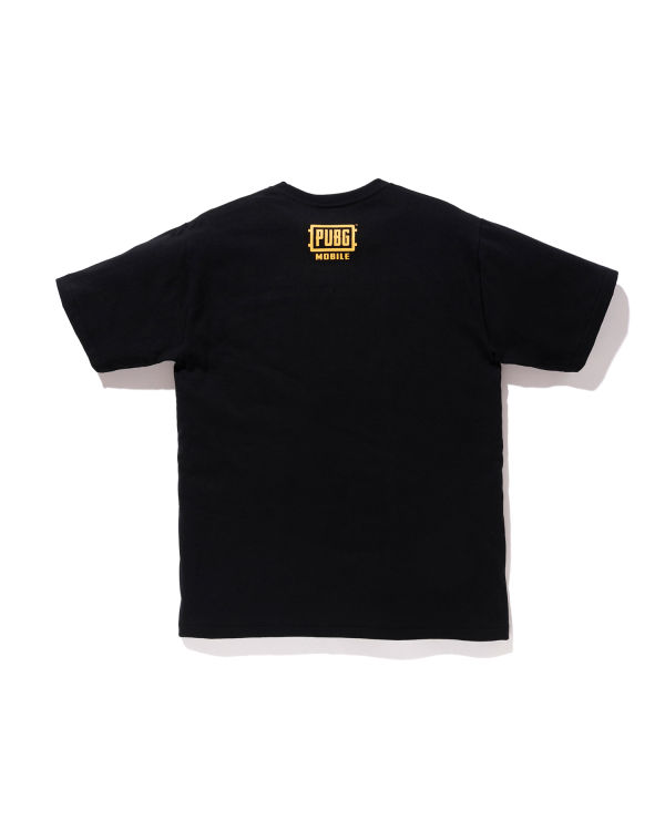 T Shirts Bape X PUBG MOBILE Ape Head Homme Noir | UTWHF7862