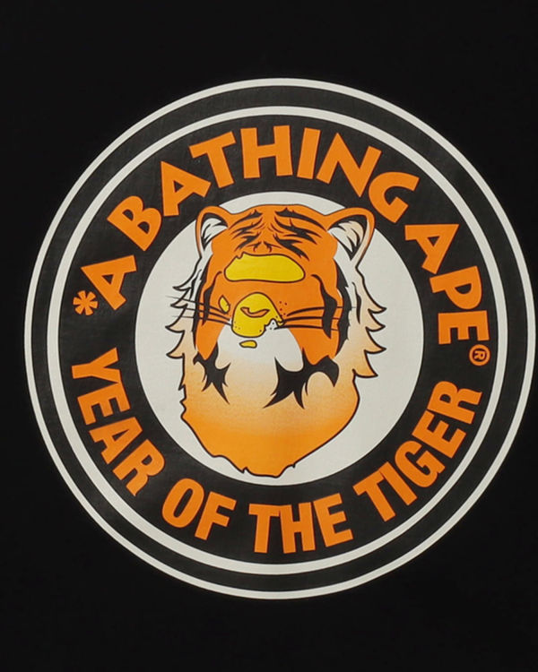 T Shirts Bape Year Of The Tiger Homme Noir | OZATF9326