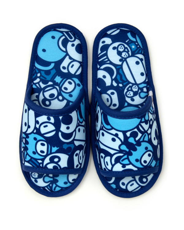 Tong Bape Milo slippers Femme Bleu | BNYAC8756