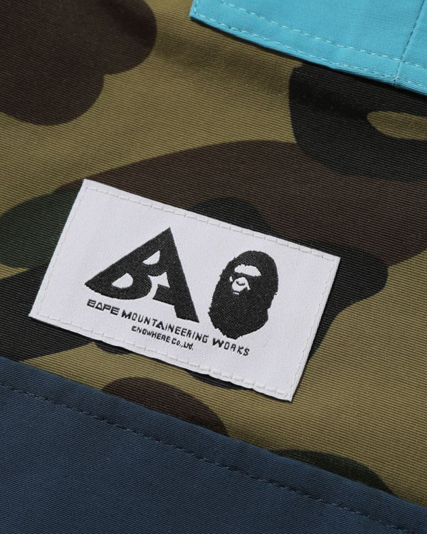 Vestes Bape 1st Camo Mountain Enfant Vert | PRSXB0215