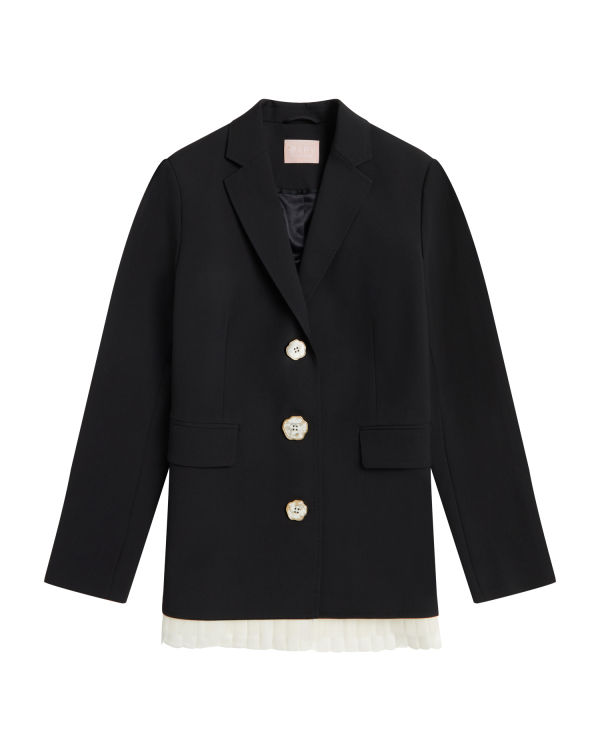 Vestes Bape Buttoned blazer Femme Noir | ZWVKF6452