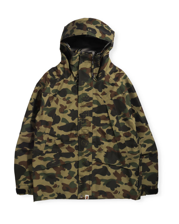 Vestes Bape Gore-Tex 1st Camo Snowboard Homme Vert | DCYEZ7605