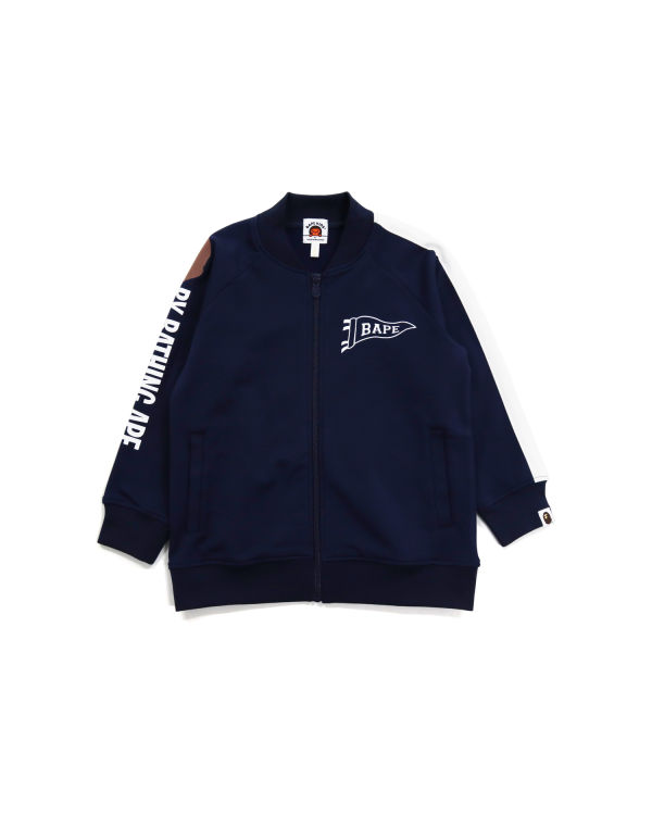 Vestes Bape Jersey Enfant Bleu | XWKPN2146