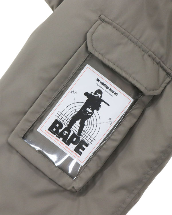 Vestes Bape Mulit Pocket Shark Homme Grise | XFEOU9683