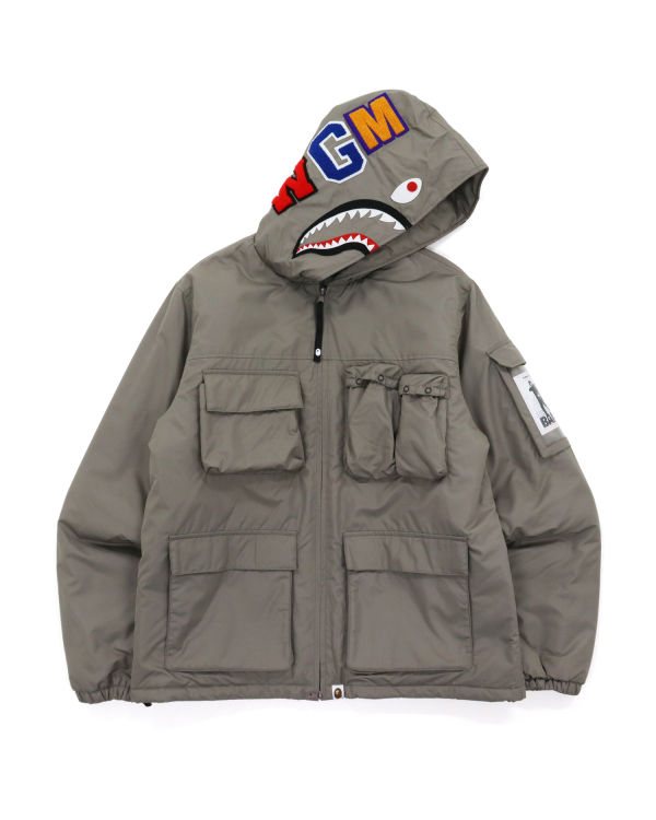 Vestes Bape Mulit Pocket Shark Homme Grise | XFEOU9683