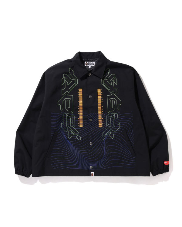 Vestes Bape Multi Graphique Relaxed Fit Coach Homme Noir | HVAWD4231